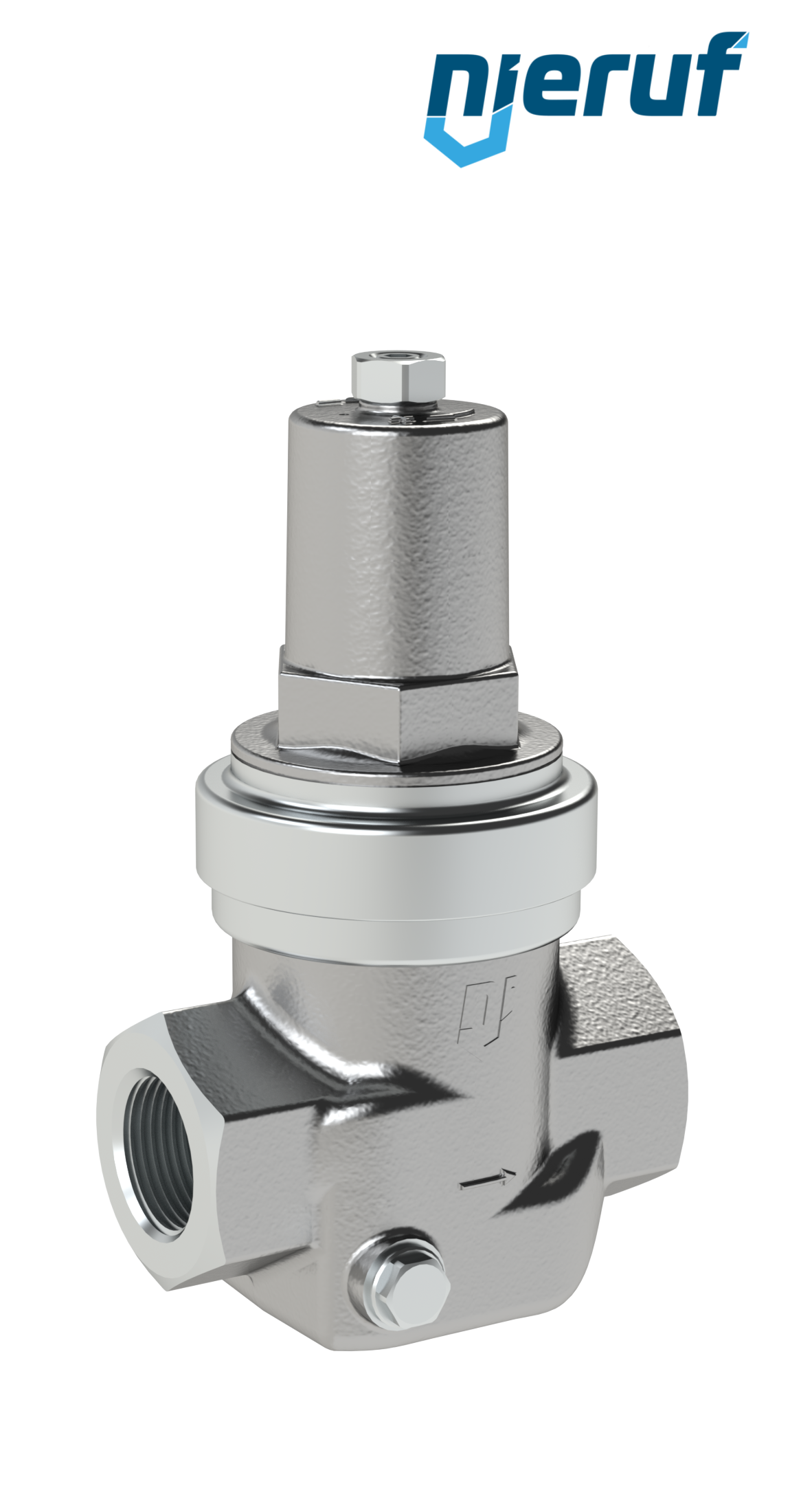 riduttore di pressione-bassa pressione 3/4" pollici DM21 acciaio inossidabile PTFE / EPDM / FEPM 0.3 - 2.0 bar