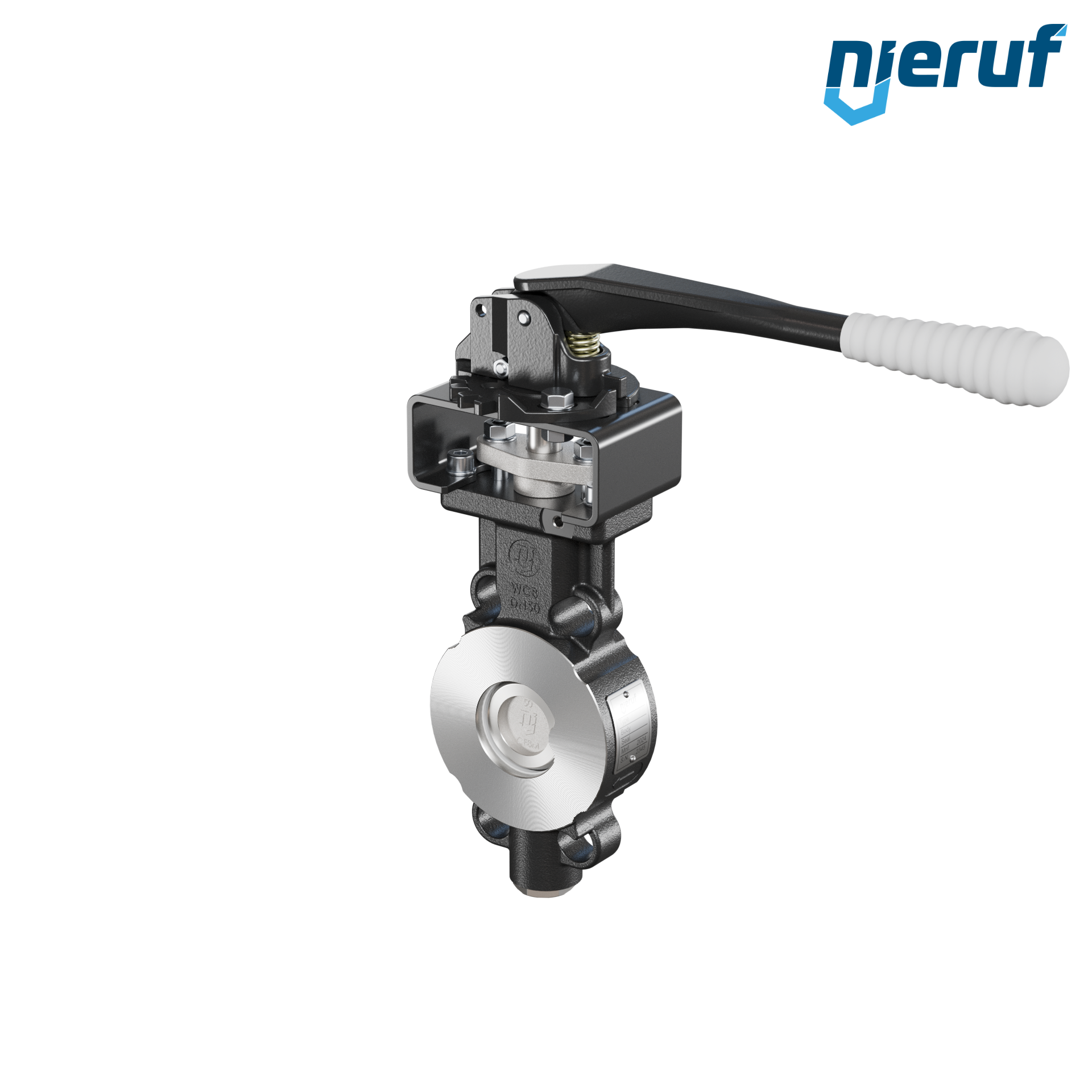 valvola a farfalla doppio eccentrico AK11 DN 50 PN10-40 ANSI150-300 leva a mano