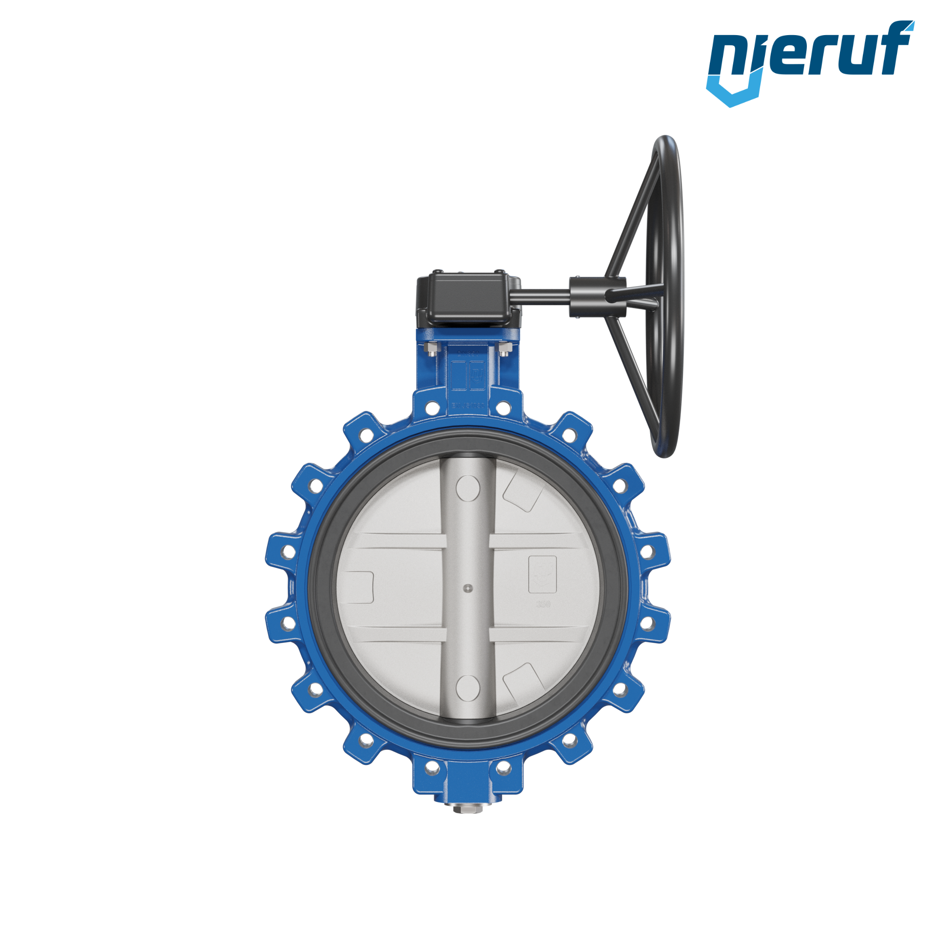 valvola a farfalla AK02 DN 350 PN10 DVGW-acqua potabile volantino