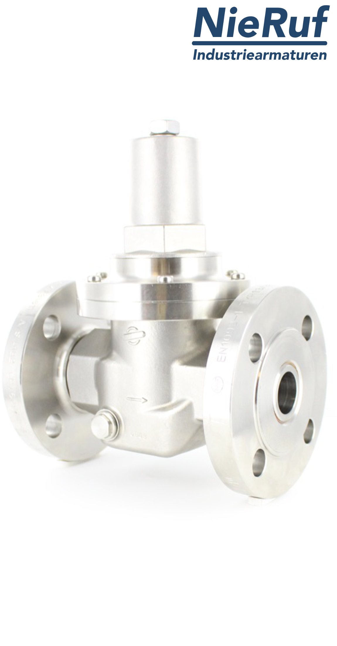 riduttore di pressione flangiato DN40 DM13 flangia ANSI 150 acciaio inossidabile FPM / FKM 0.2 - 2.0 bar