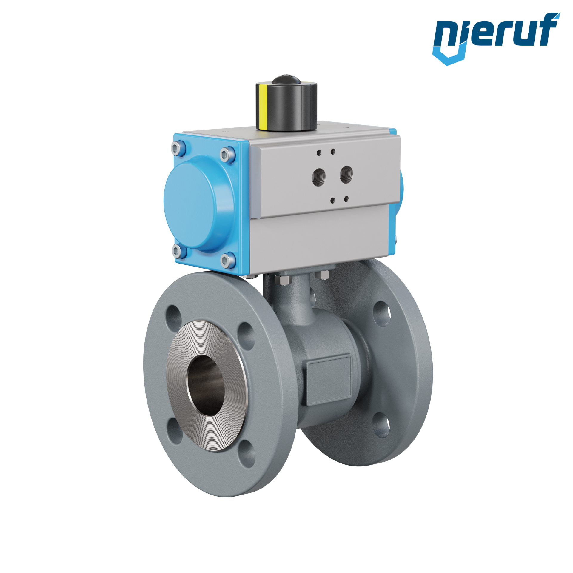 valvola a sfera automatica DN40 - 1 1/2" pollici PK04 azionamento rotativo pneumatico a doppio effetto