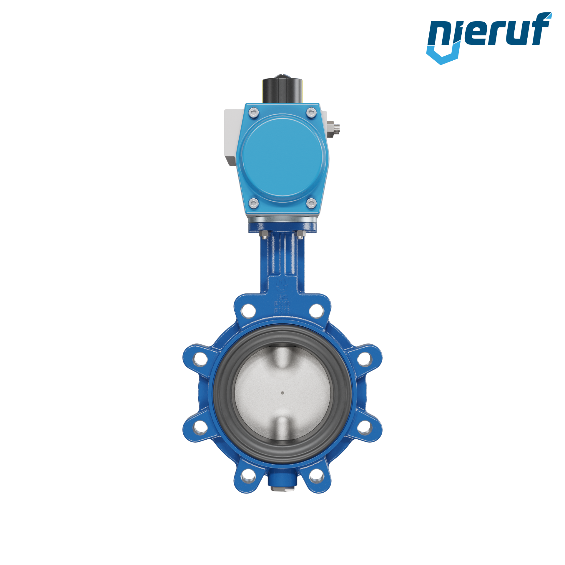 valvola a farfalla DN 100 AK02 EPDM alta temperatura & FDA attuatore pneumatico a doppio effetto