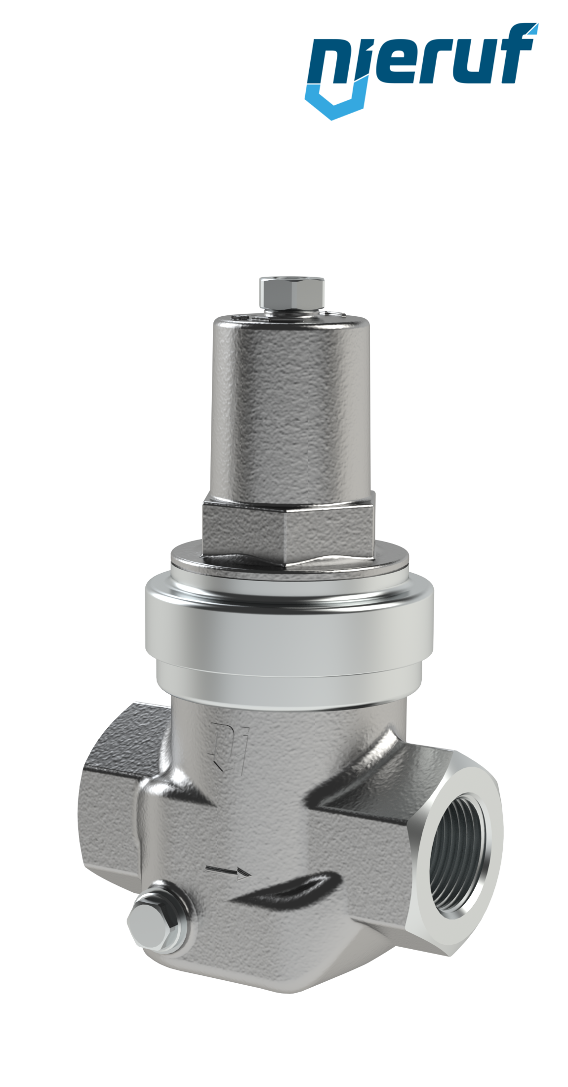 riduttore di pressione-bassa pressione 3/4" pollici DM21 acciaio inossidabile PTFE / EPDM / FEPM 0.3 - 2.0 bar