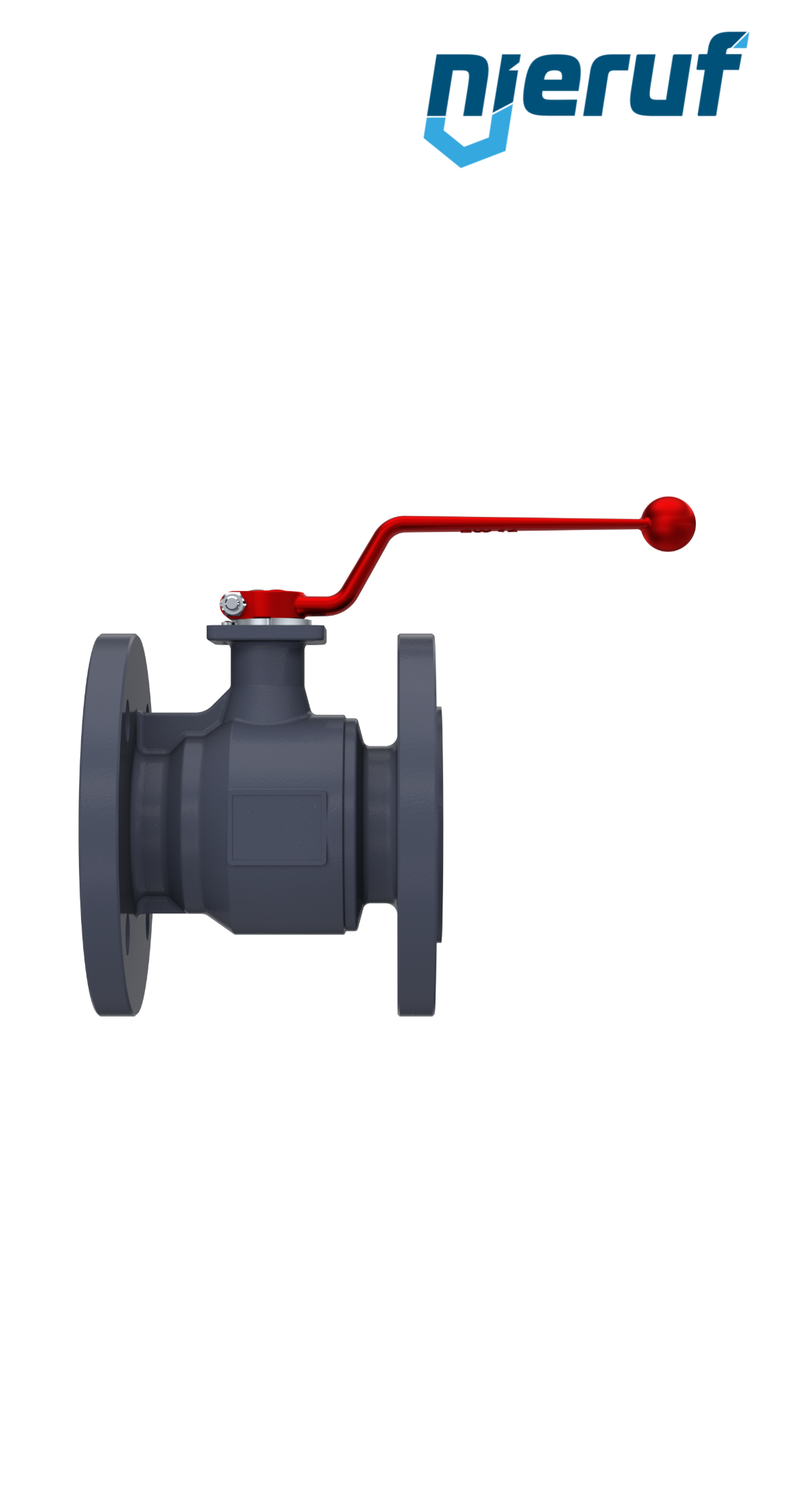 valvola a sfera flangiata DN50 FK02 ghisa sferoidale GJS 400-18 sfera interamente in acciaio inossidabile 1.4408