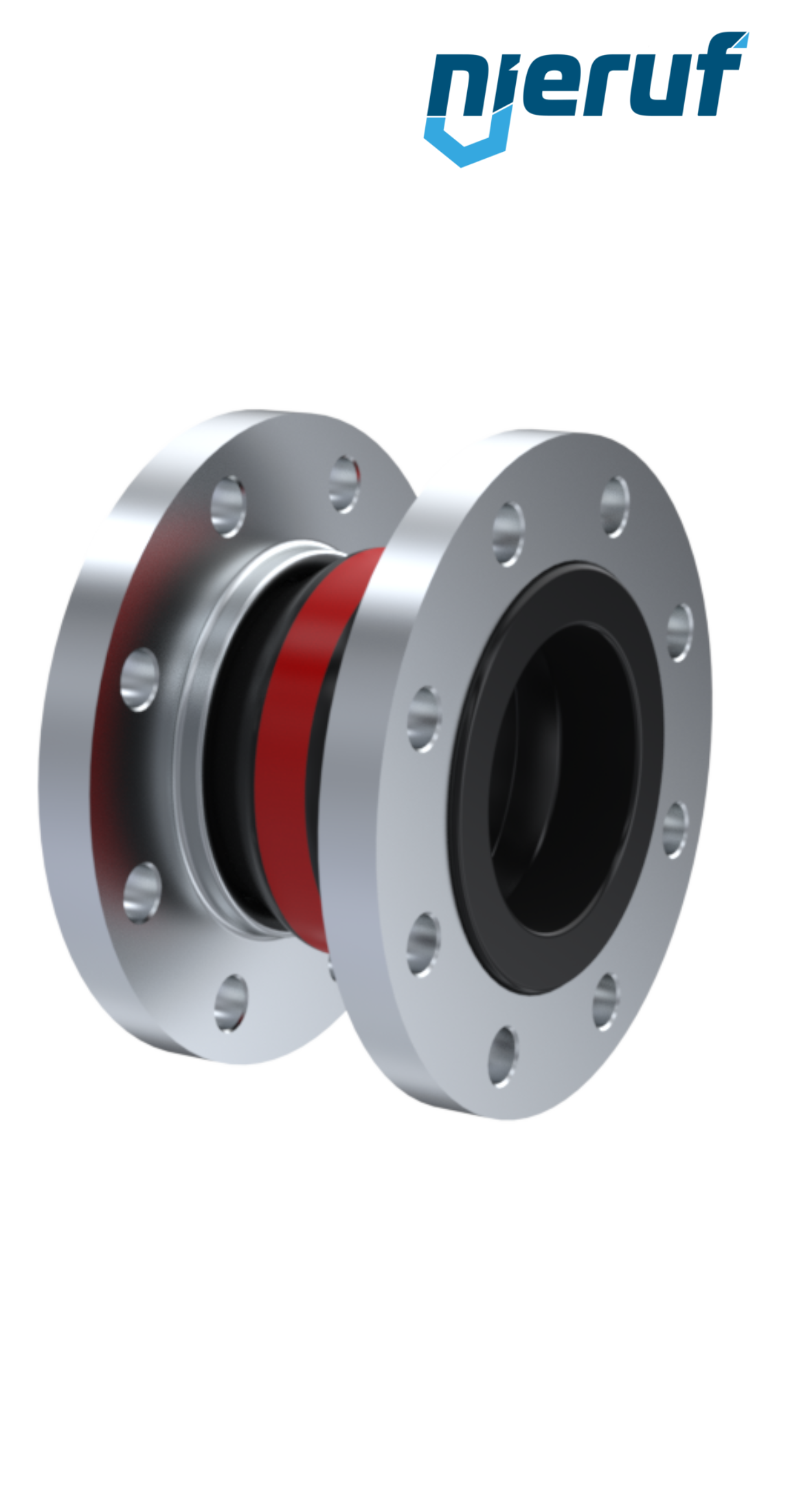 Compensatore DN150 tipo KP04 flange acciaio inox, manicotto EPDM