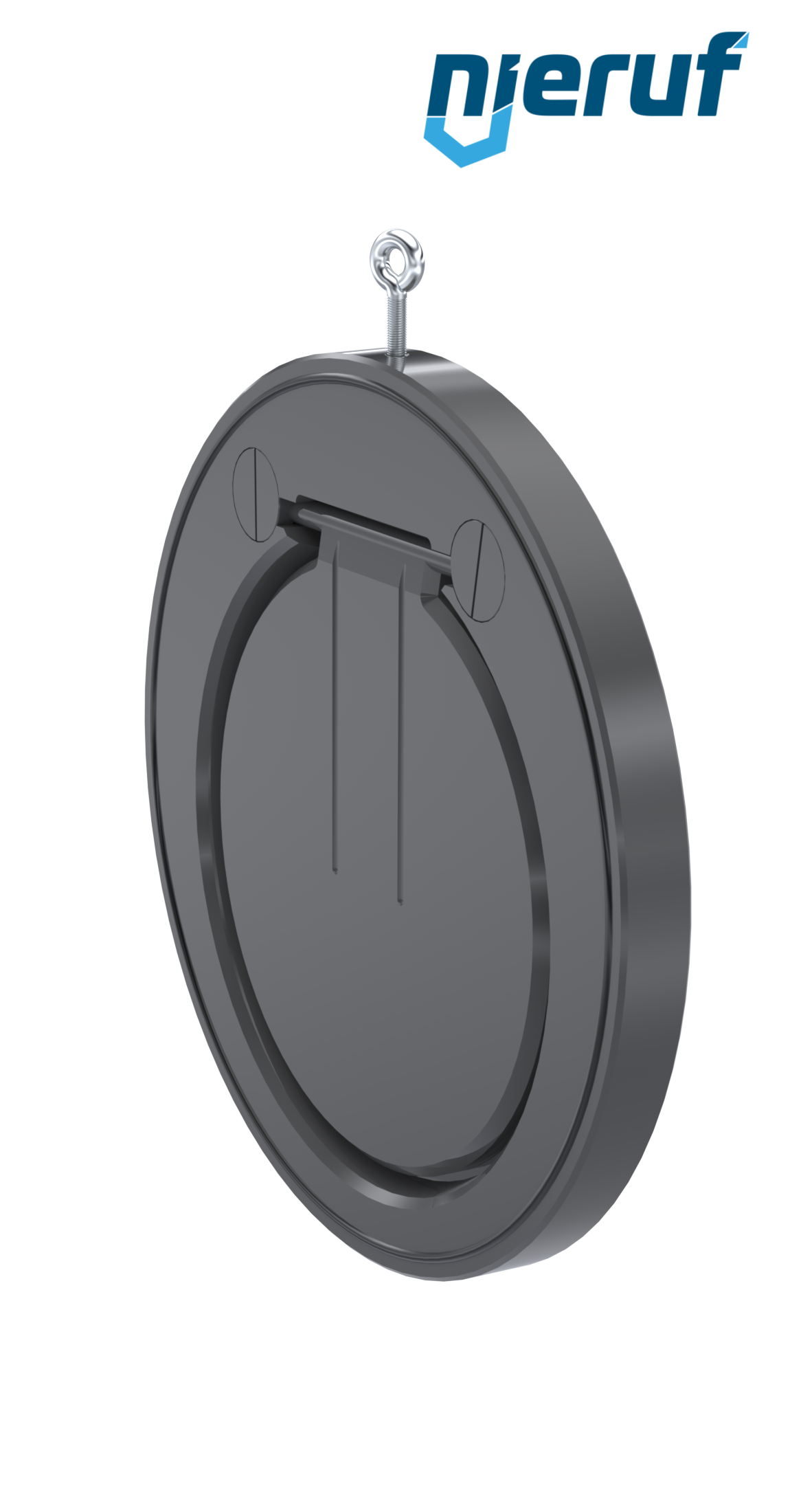 valvola di ritegno a clapet tipo wafer DN300 ZR05 plastica PVC-U EPDM