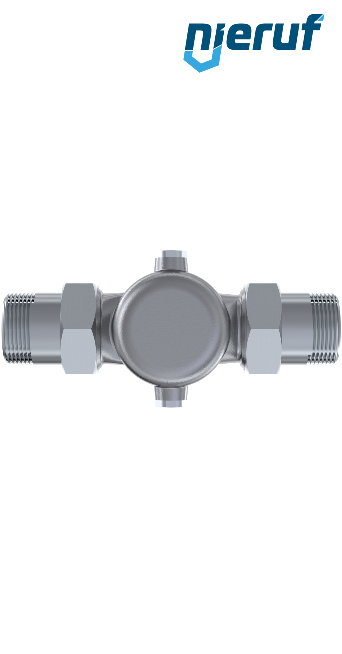 riduttore di pressione 2" pollici filettatura maschio DM04 acciaio inossidabile FKM 0.5 - 2.0 bar