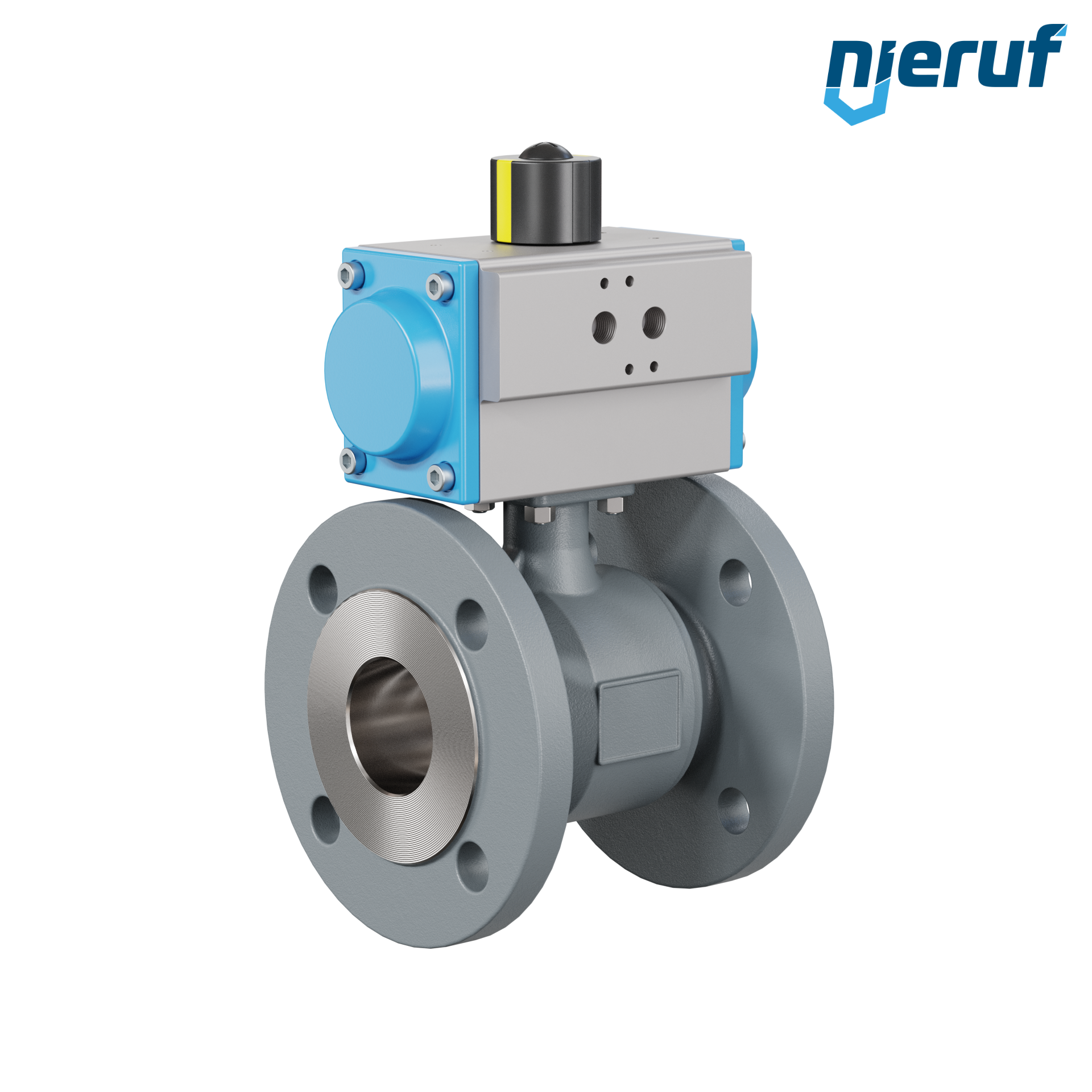 valvola a sfera automatica DN50 - 2" pollici PK04 azionamento rotativo pneumatico a doppio effetto