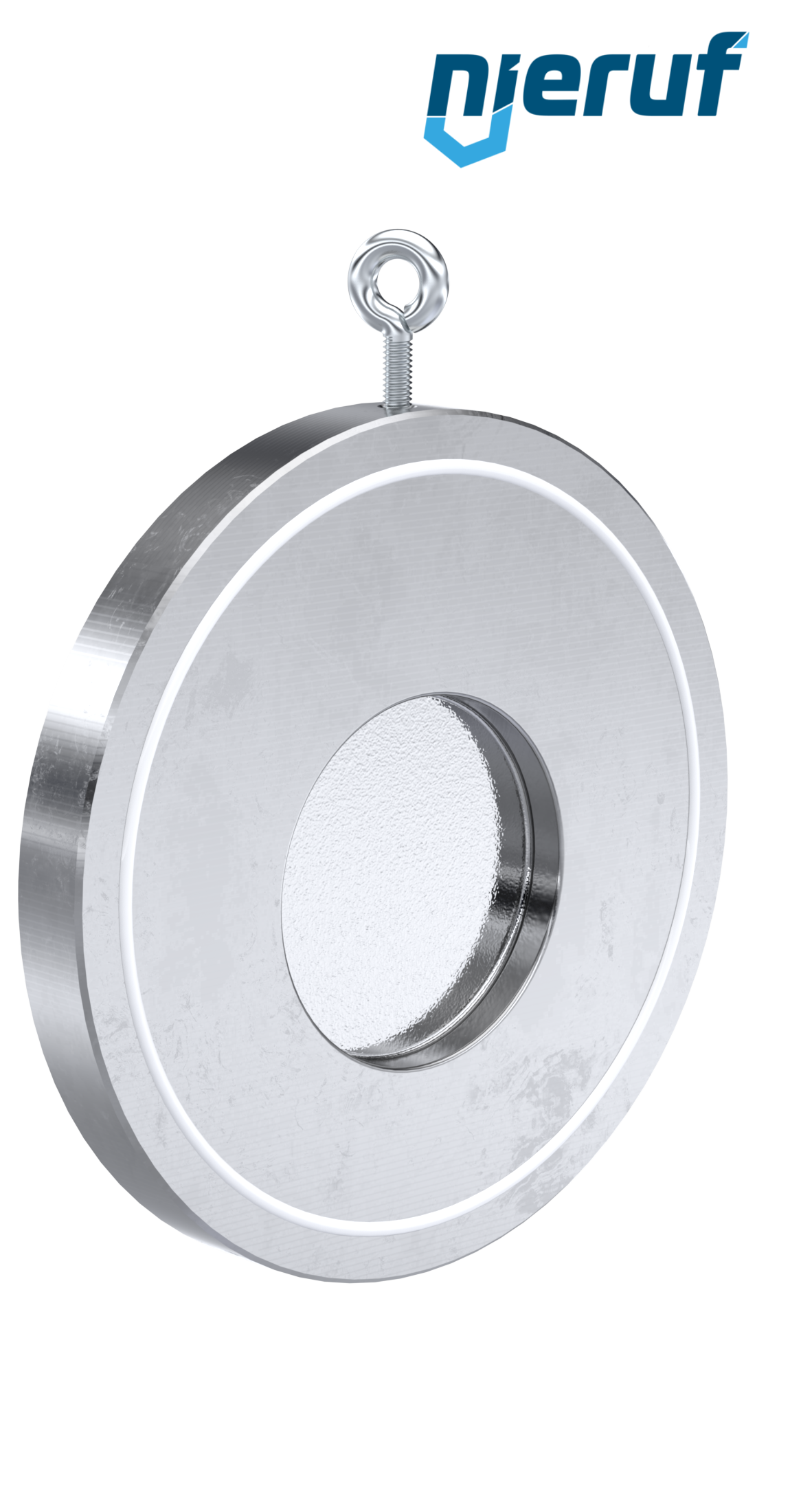 valvola di ritegno a clapet tipo wafer con molla DN100 ZR04 ANSI 150 acciaio inossidabile 1.4408 / A351 CF8M PTFE