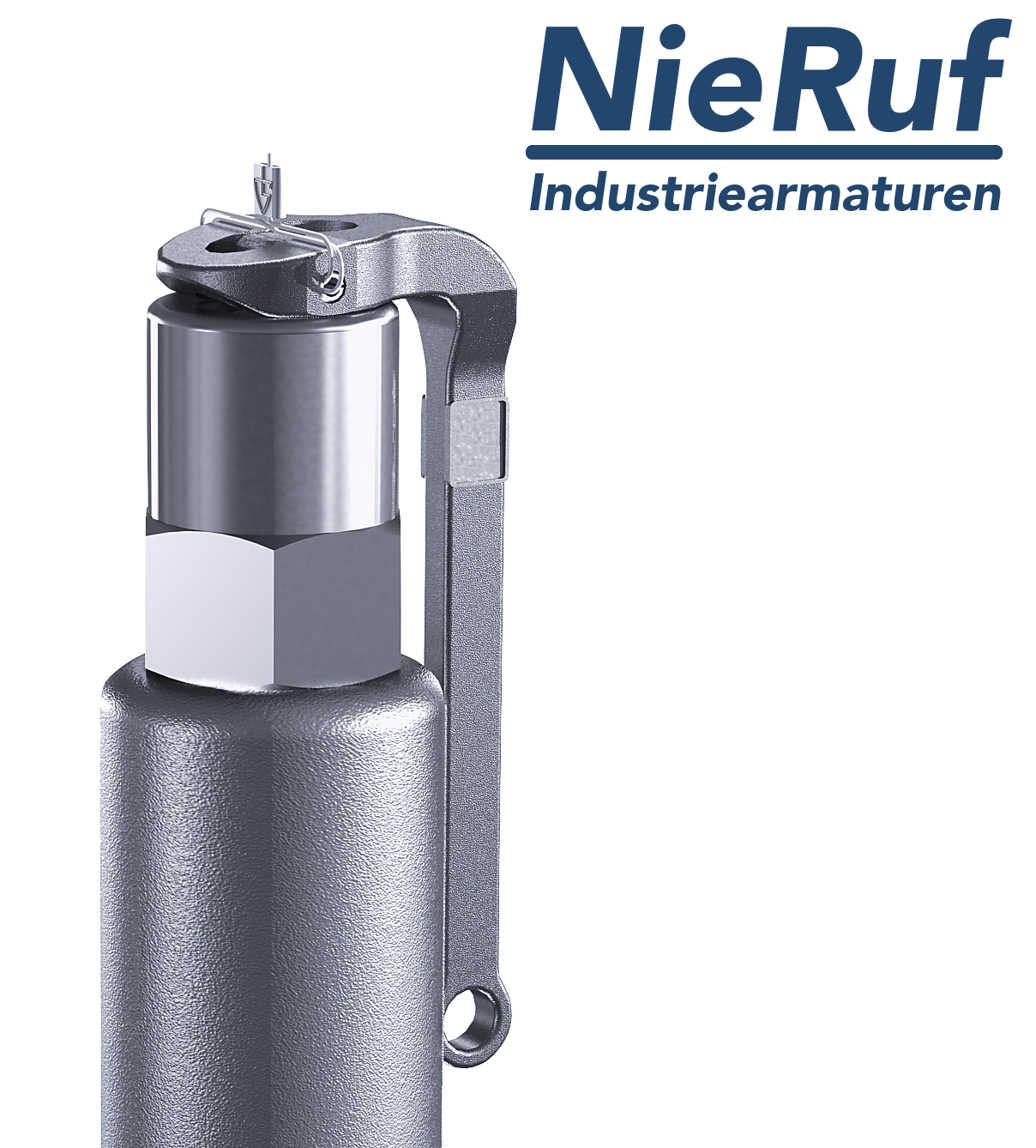 valvola di sicurezza 1/2" x 1" F SV05 fluidi liquidi neutri, acciaio inox NBR, con leva