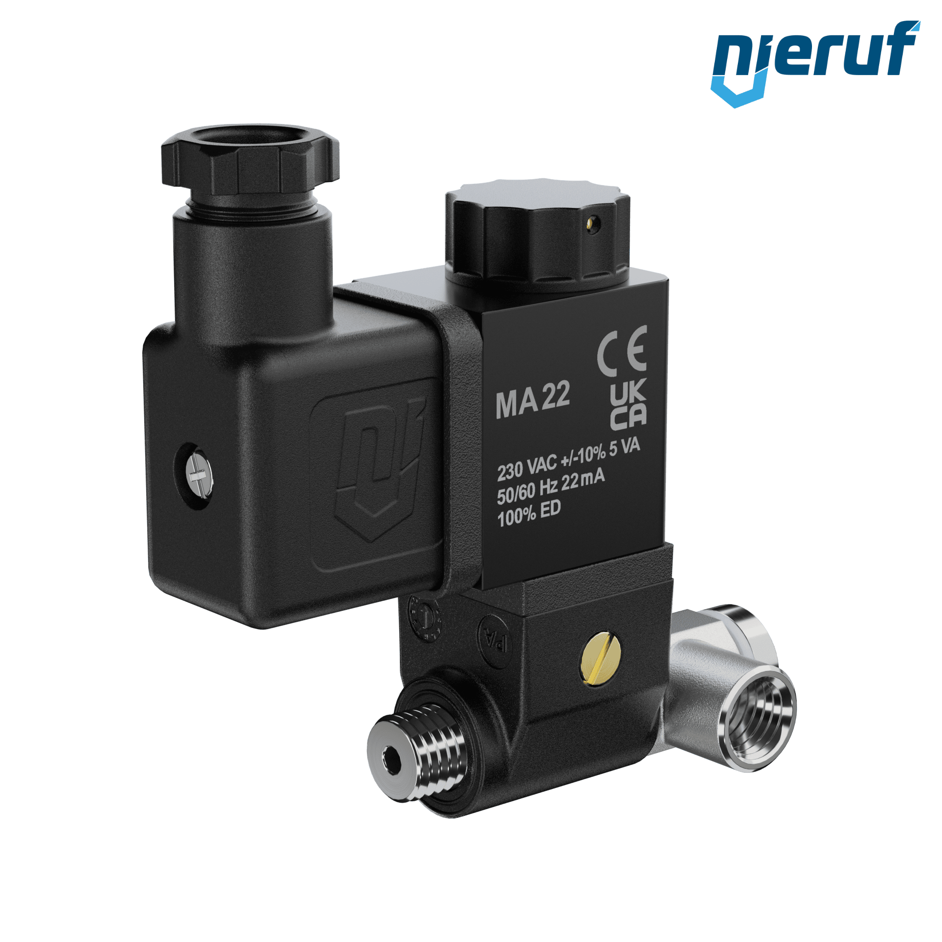 valvola pilota entrata: G 1/8" pollici 230V AC KV05