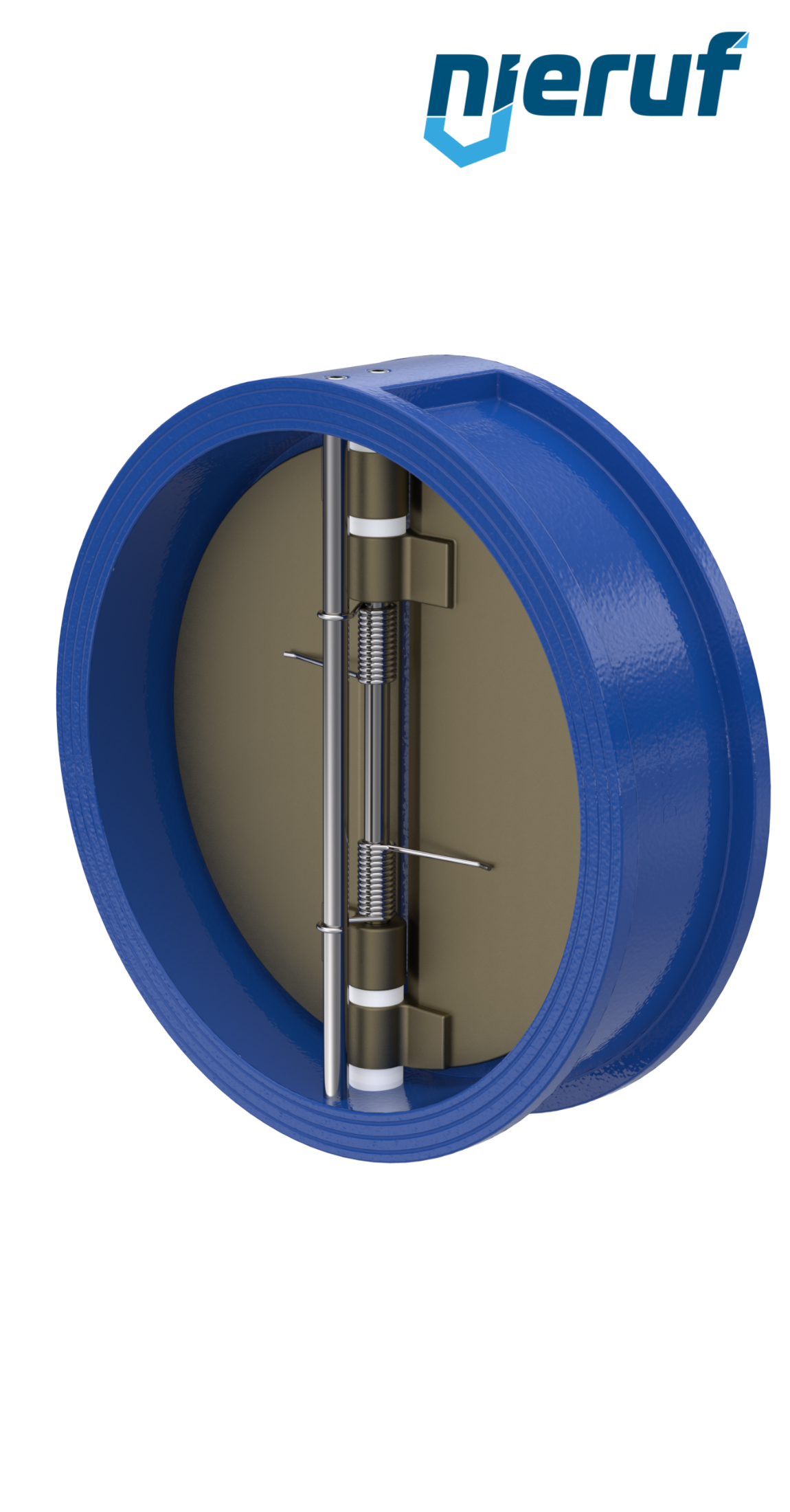 valvola di ritegno a doppio battente DN450 DR04 GGG40 NBR