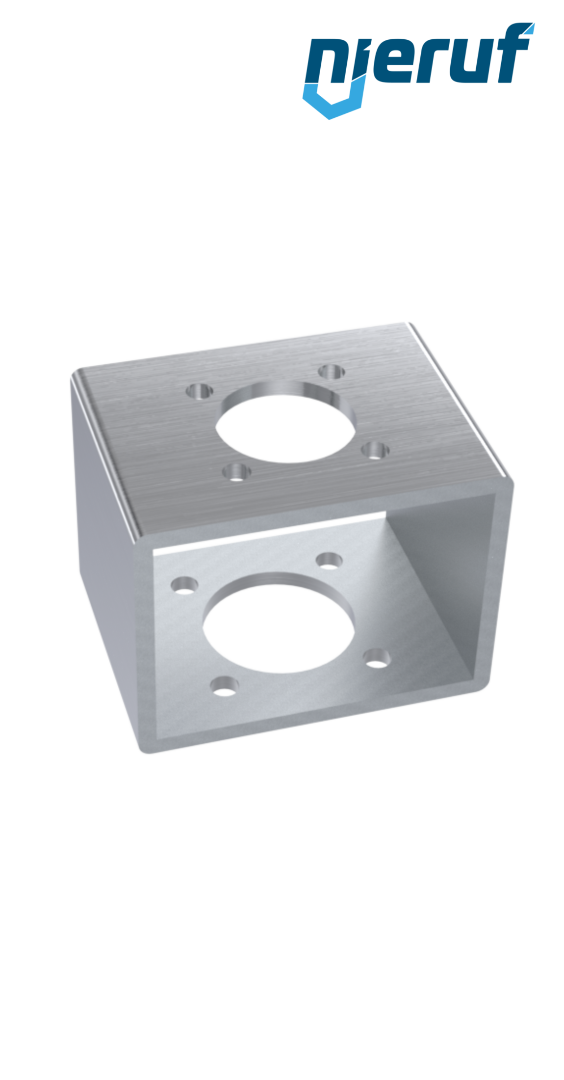 ponte acciaio galvanizzato F05xF05 Höhe 60 Breite 100