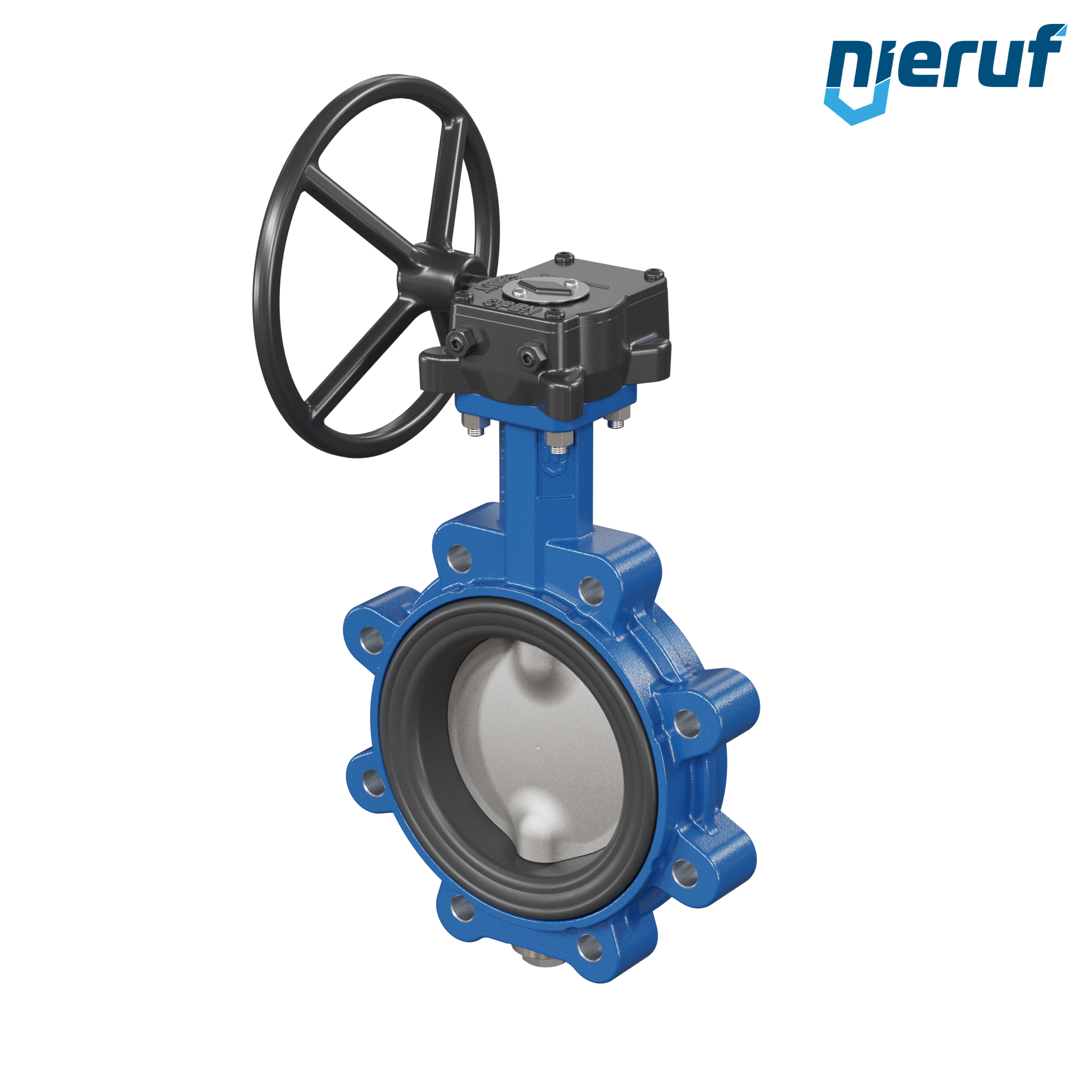 valvola a farfalla AK02 DN 125 PN10-PN16 DVGW-acqua potabile volantino