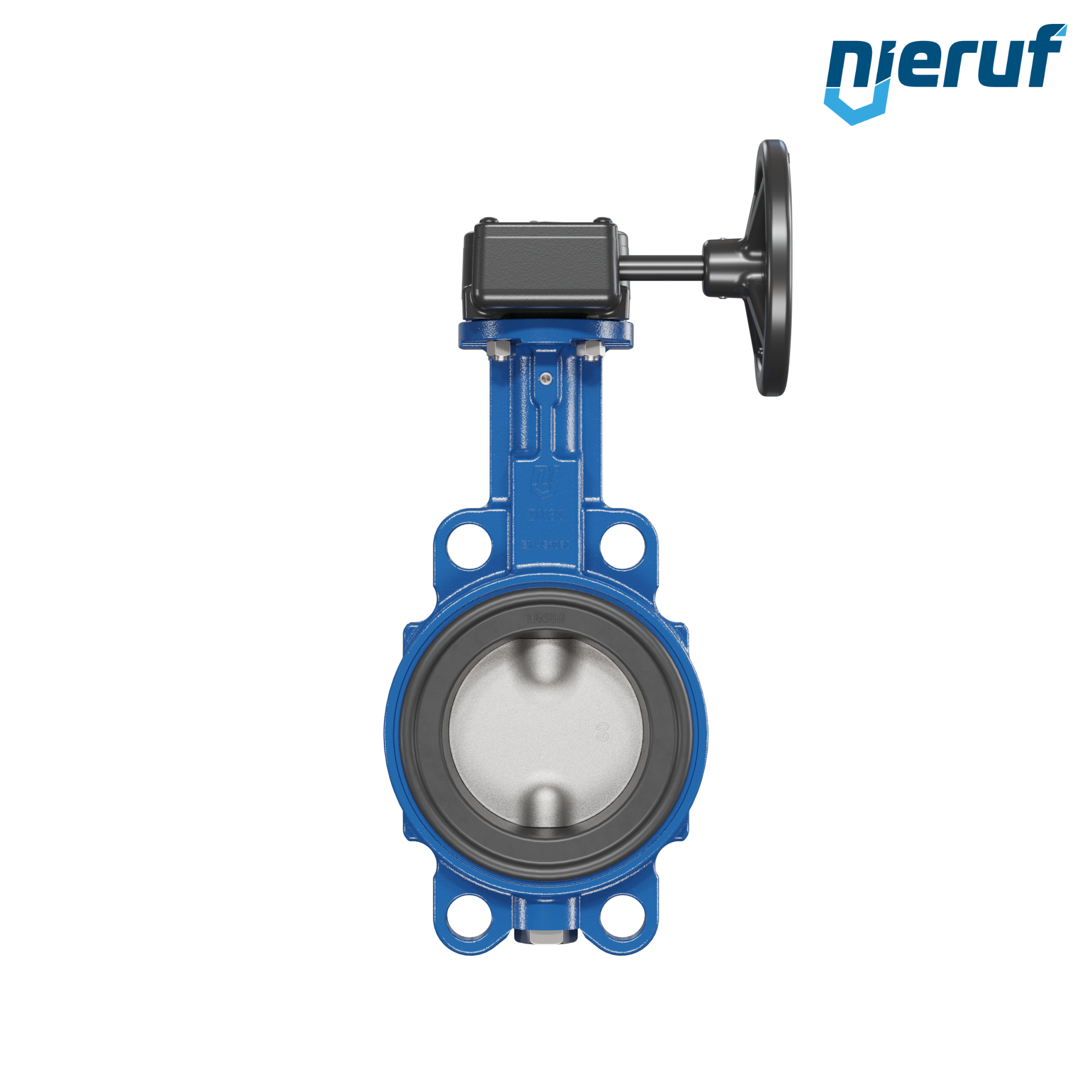 valvola a farfalla AK01 DN 80 PN6-PN10-PN16 & ANSI150 DVGW-gas volantino