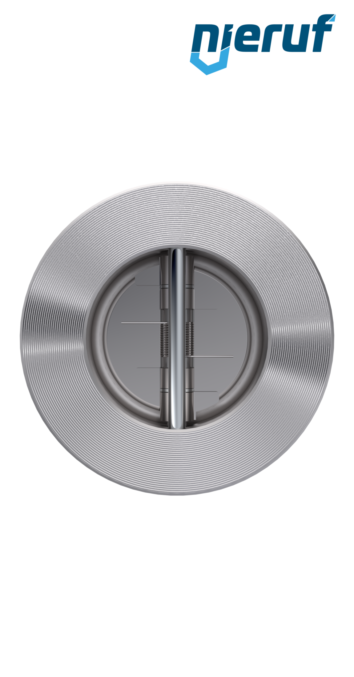 valvola di ritegno a doppio battente DN300 DR03 acciaio inossidabile 1.4408 in metallo
