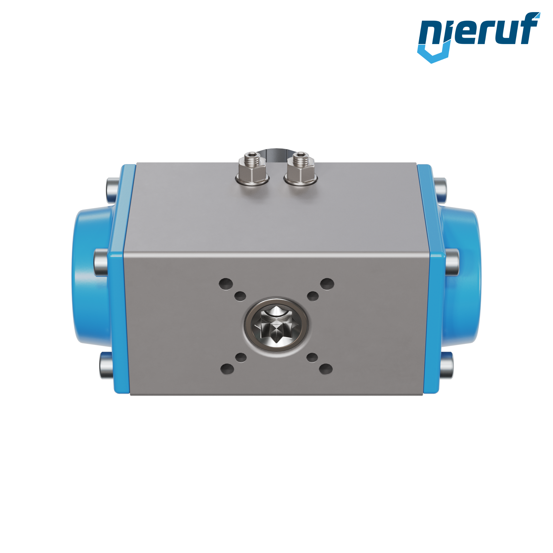 attuatore pneumatico AN02 a effetto semplice, apertura a molla GS-052 90° con 3 molle