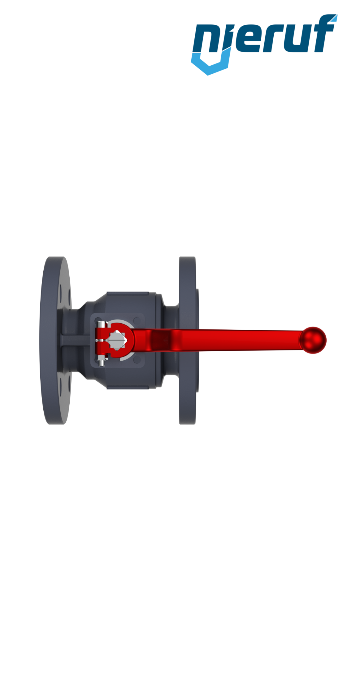 valvola a sfera flangiata DN50 FK02 ghisa sferoidale GJS 400-18 sfera interamente in acciaio inossidabile 1.4408