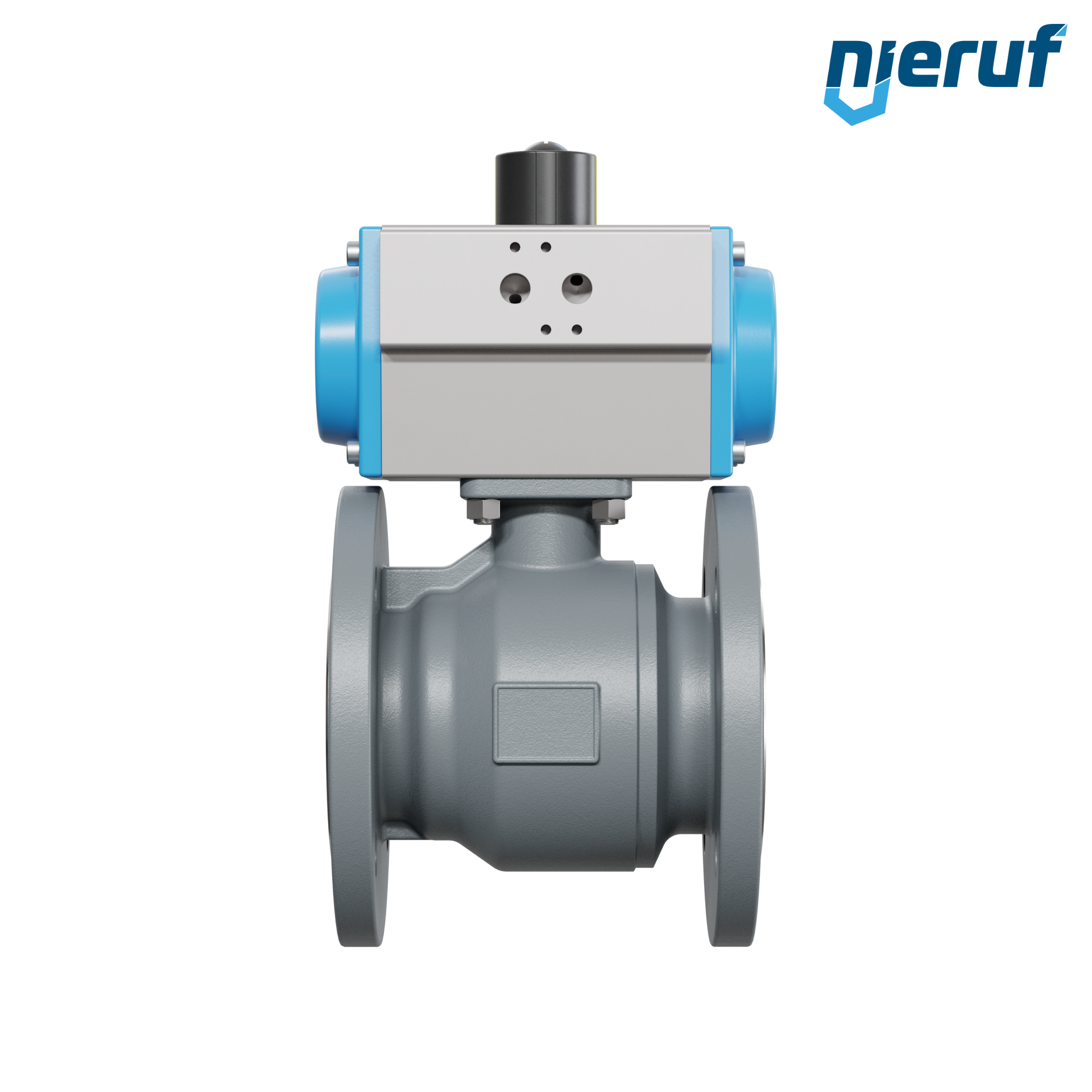 valvola a sfera automatica DN65 - 2 1/2" pollici PK04 azionamento rotativo pneumatico a doppio effetto