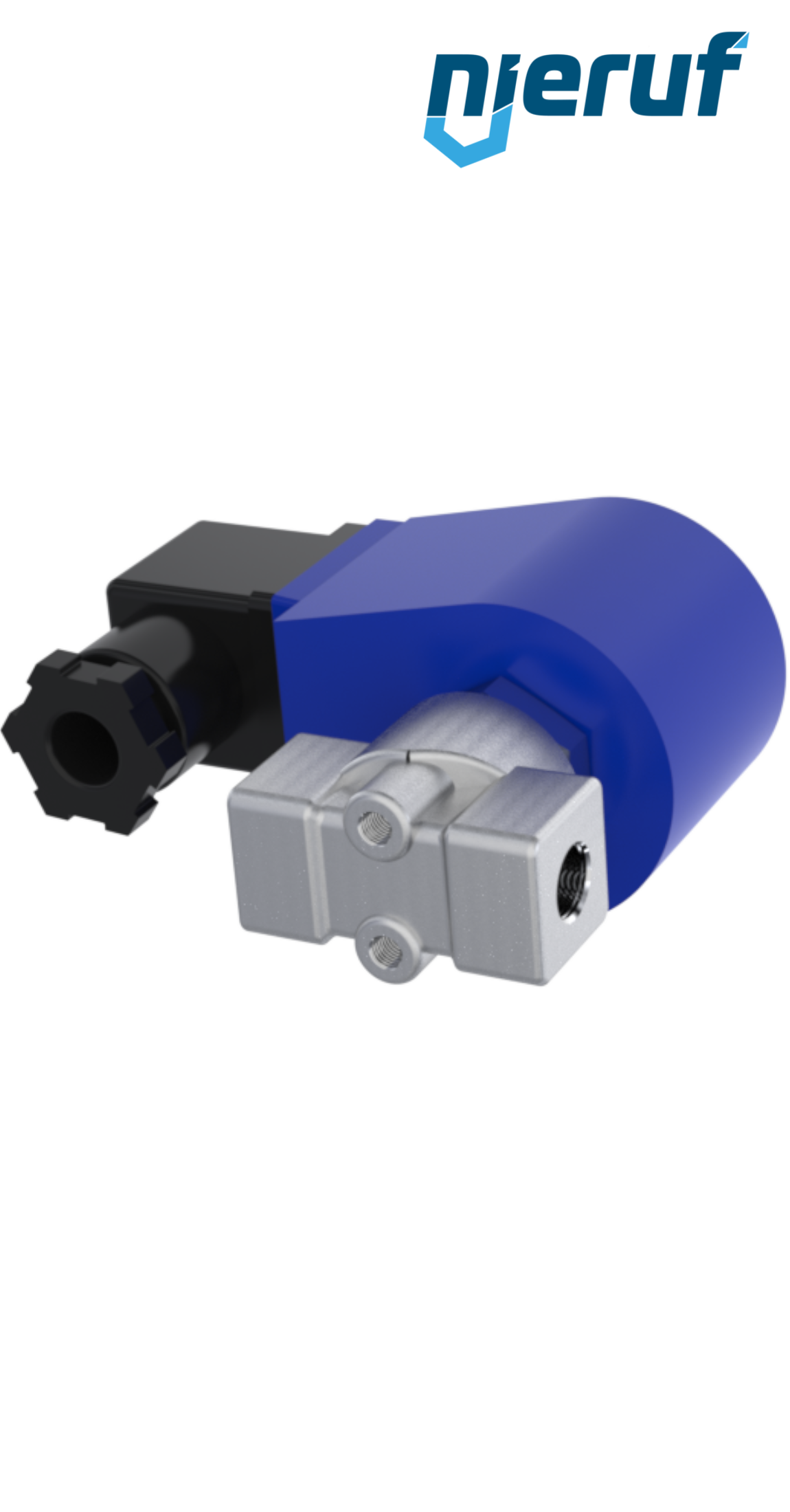 elettrovalvola per alta pressione G 1/4" pollici DN2,0 acciaio inossidabile EV10 EPDM 24V DC