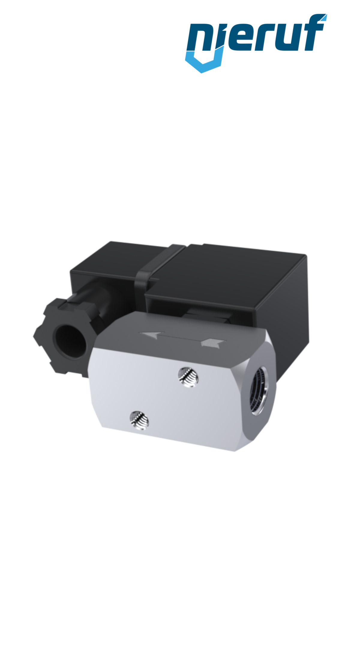 elettrovalvola DN 6,0 acciaio inossidabile EV03 EPDM 24V DC