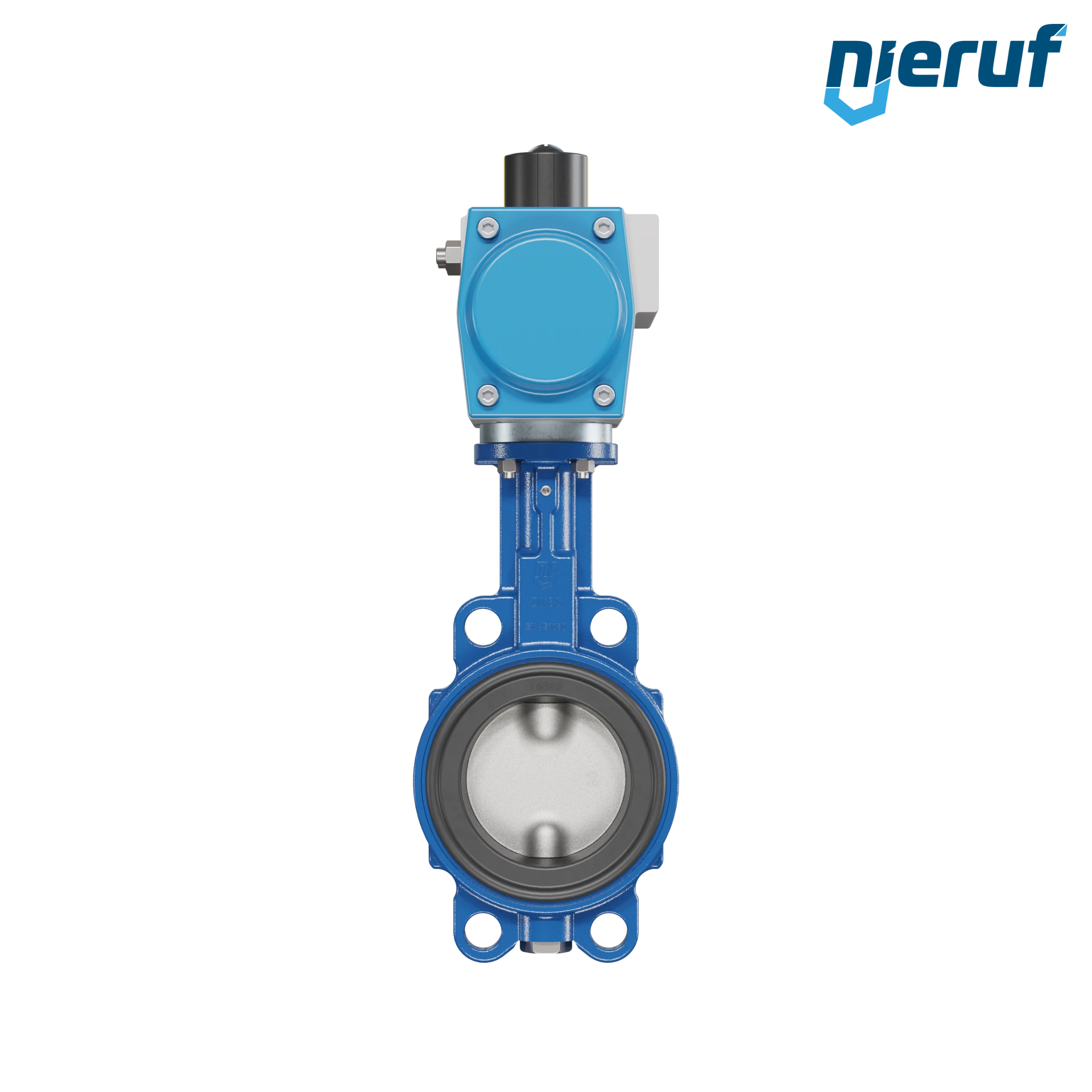 valvola a farfalla DN 80 AK01 EPDM alta temperatura & FDA attuatore pneumatico a doppio effetto