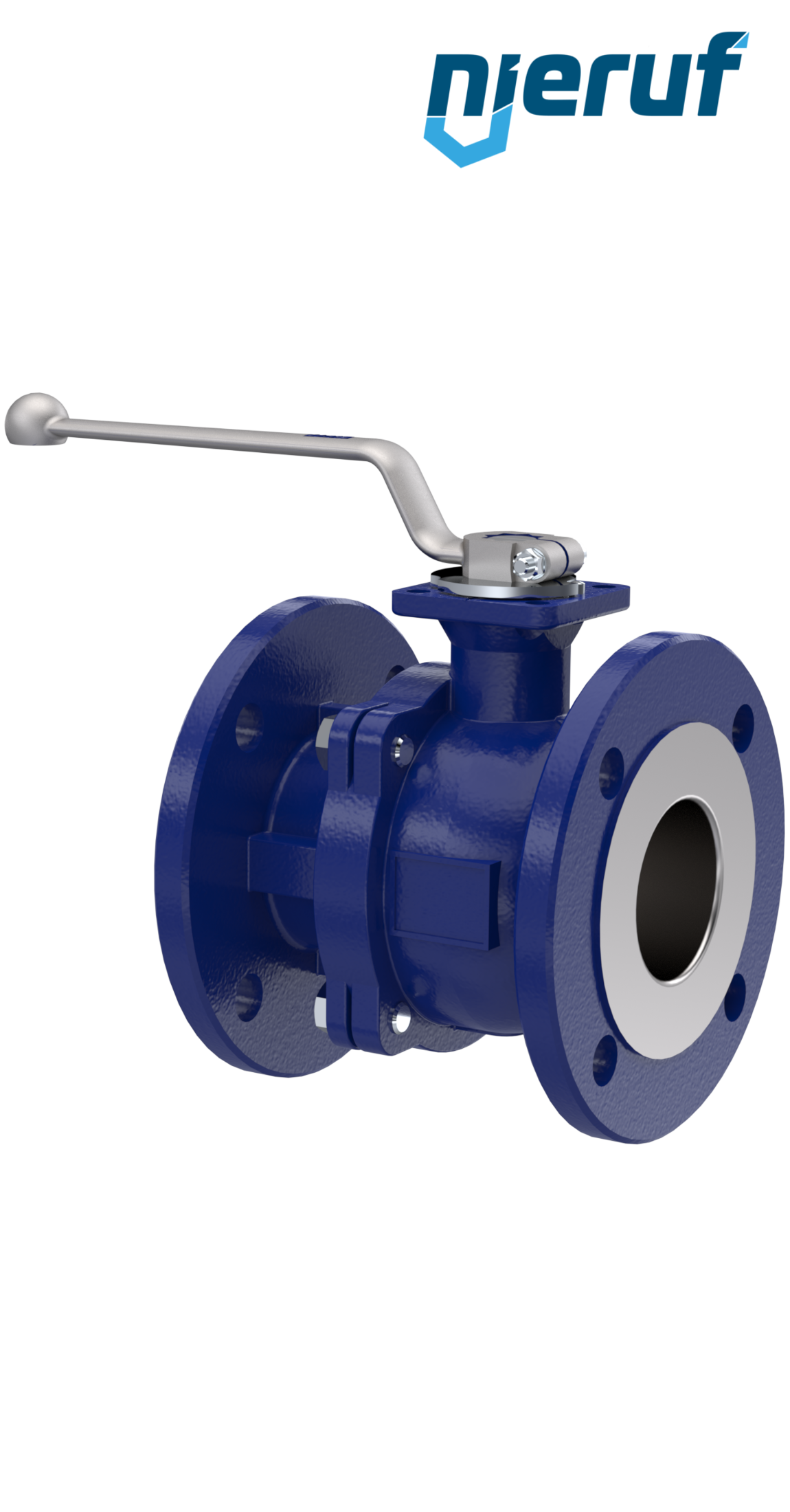 valvola a sfera flangiata per vapore FK12 DN40 PN40 in acciaio fuso 1.0619