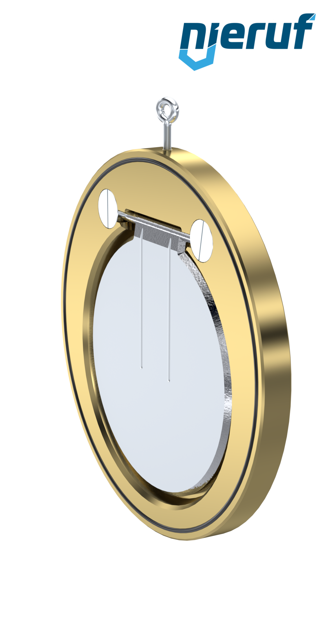 valvola di ritegno a clapet tipo wafer DN300 ZR09 alluminio-bronzo 2.0975 / C958 NBR