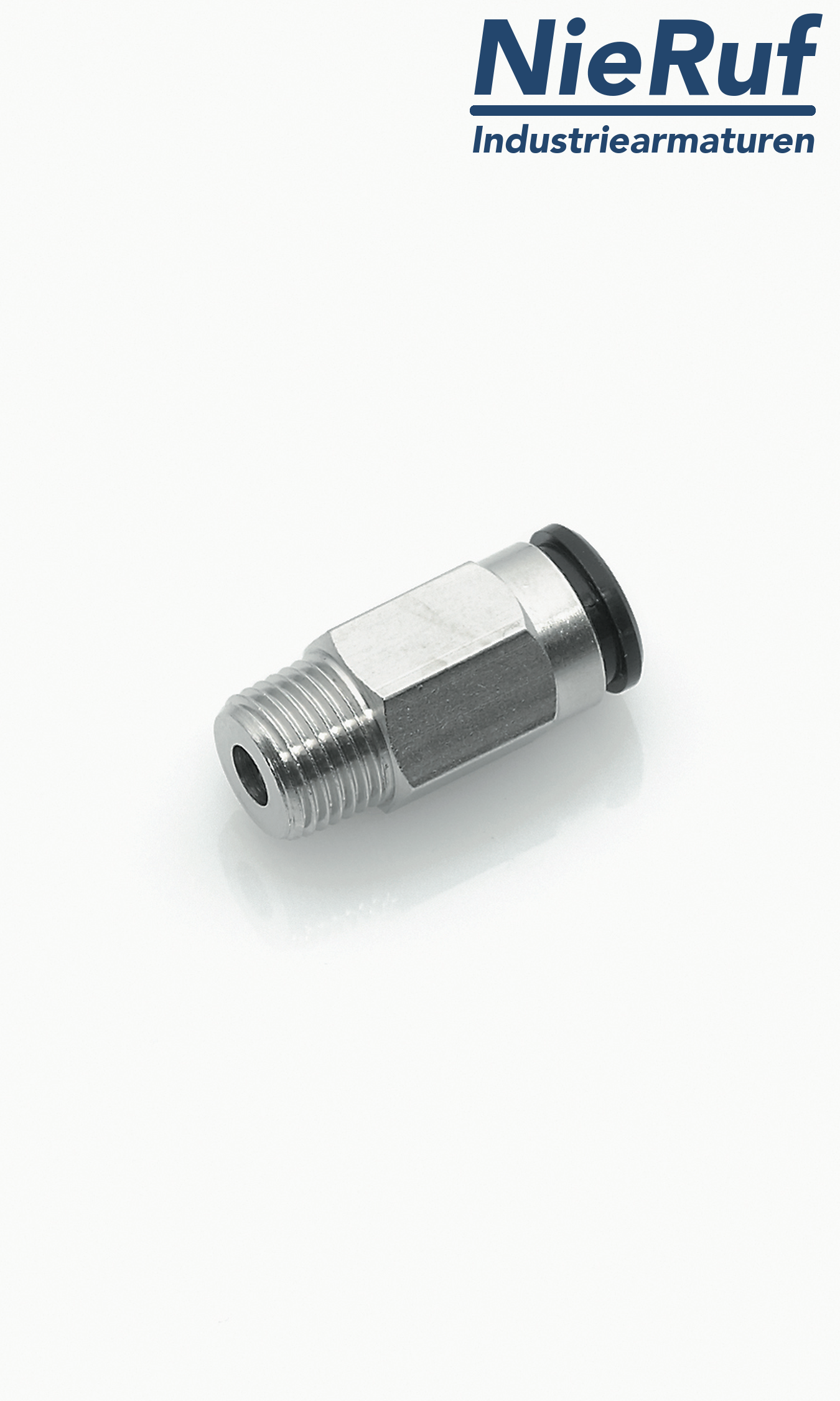 collegamento a vite dritto EF01 ottone  NBR R1/2" D12mm