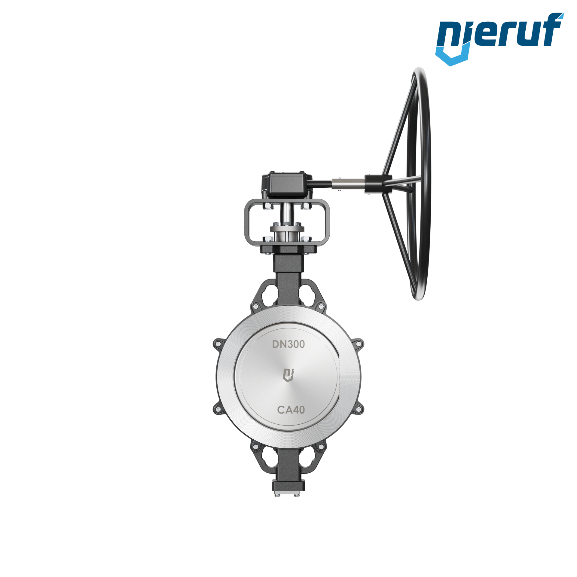 valvola a farfalla doppio eccentrico AK11 DN 300 PN10-40 ANSI150-300 volantino