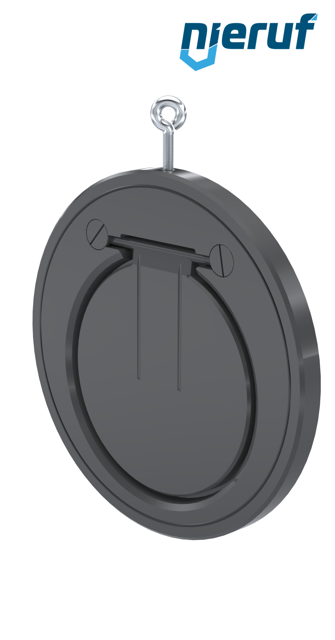 valvola di ritegno a clapet tipo wafer DN200 ZR05 plastica PVC-U EPDM