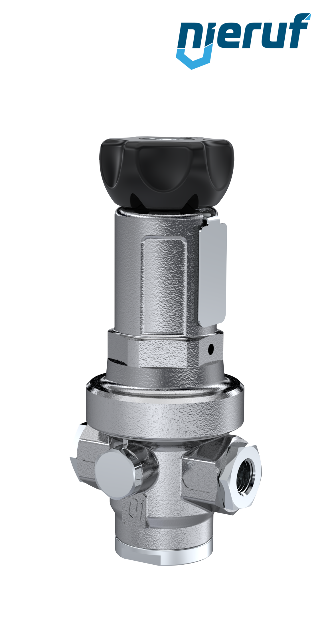 regolatore di pressione di precisione 1/4" pollici DM15 acciaio inossidabile FKM 0.5 - 15 bar