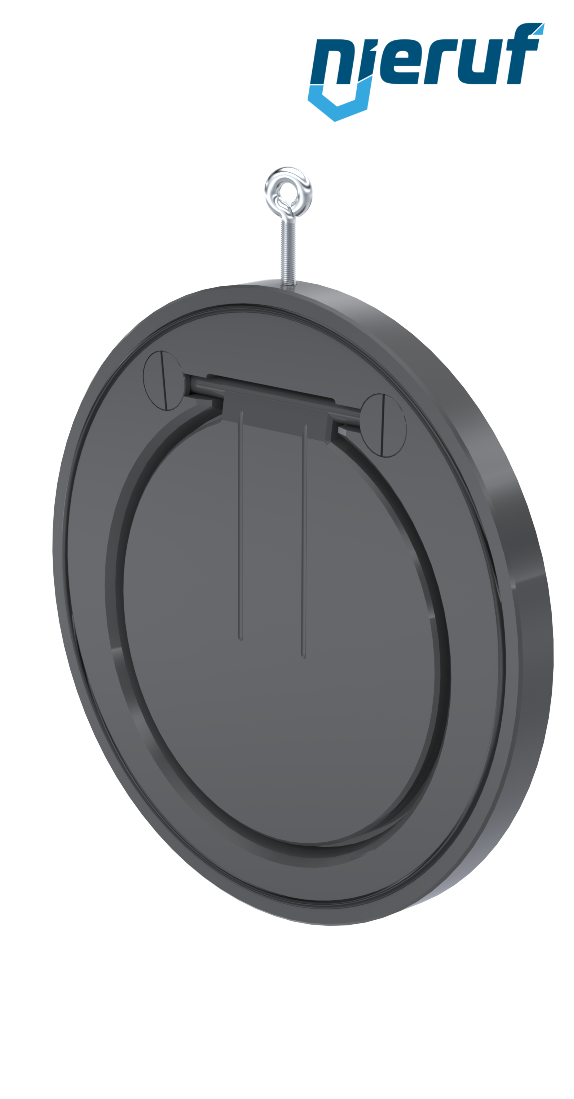 valvola di ritegno a clapet tipo wafer DN250 ZR05 plastica PVC-U EPDM