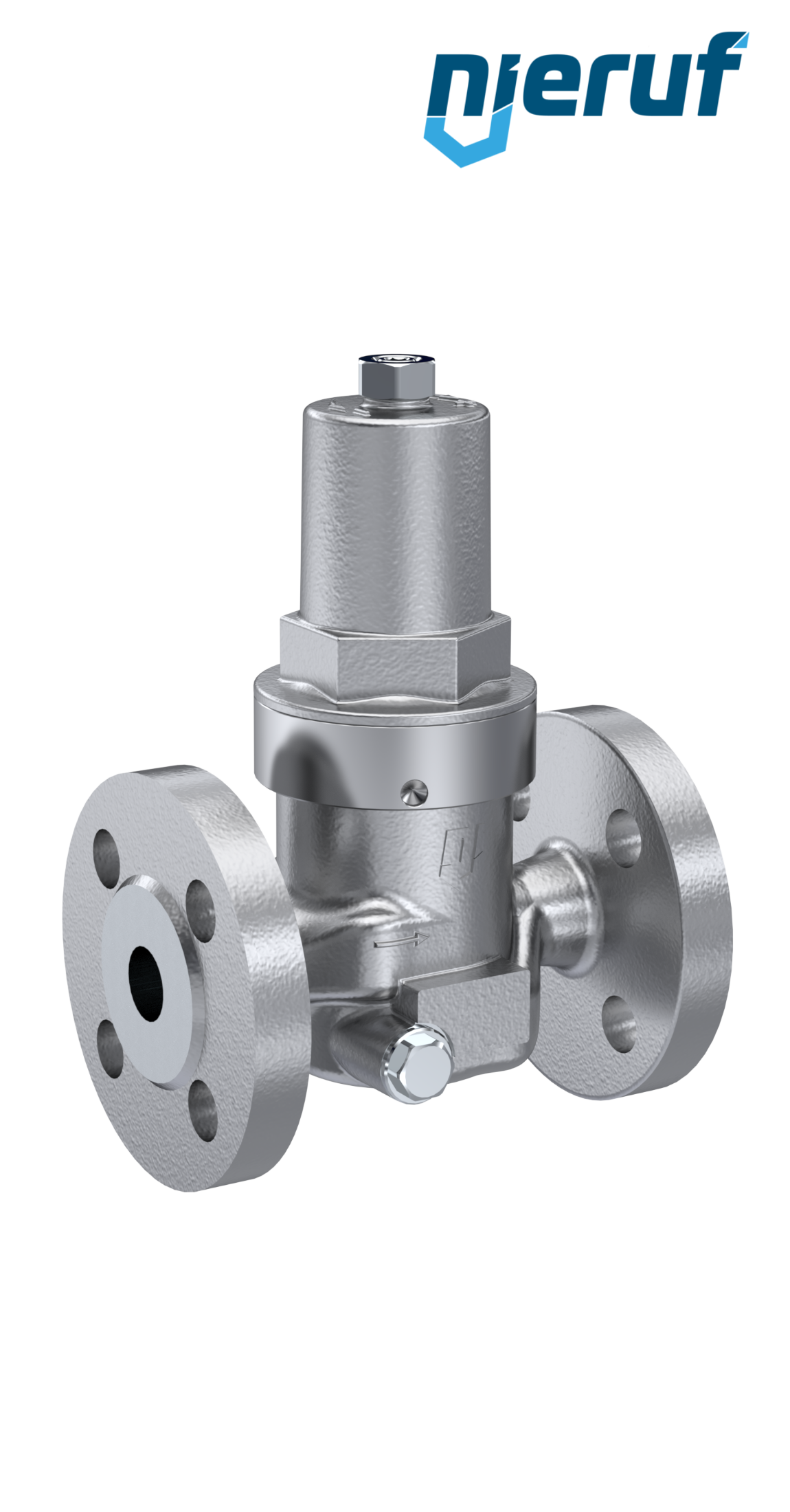 riduttore di pressione flangiato DN15 DM13 flangia ANSI 150 acciaio inossidabile FPM / FKM 0.2 - 2.0 bar