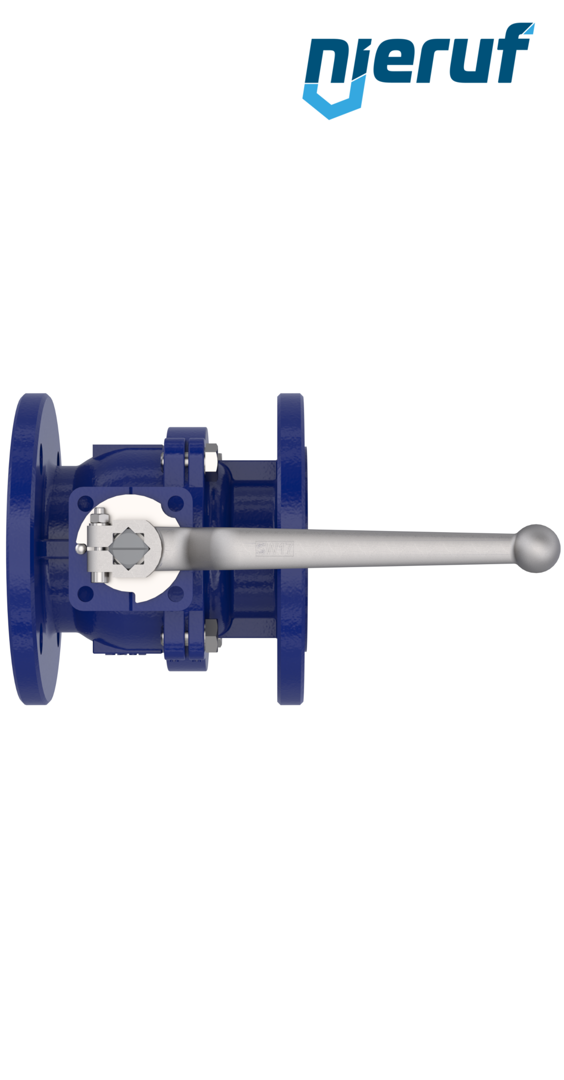 valvola a sfera flangiata per vapore FK12 DN40 PN40 in acciaio fuso 1.0619