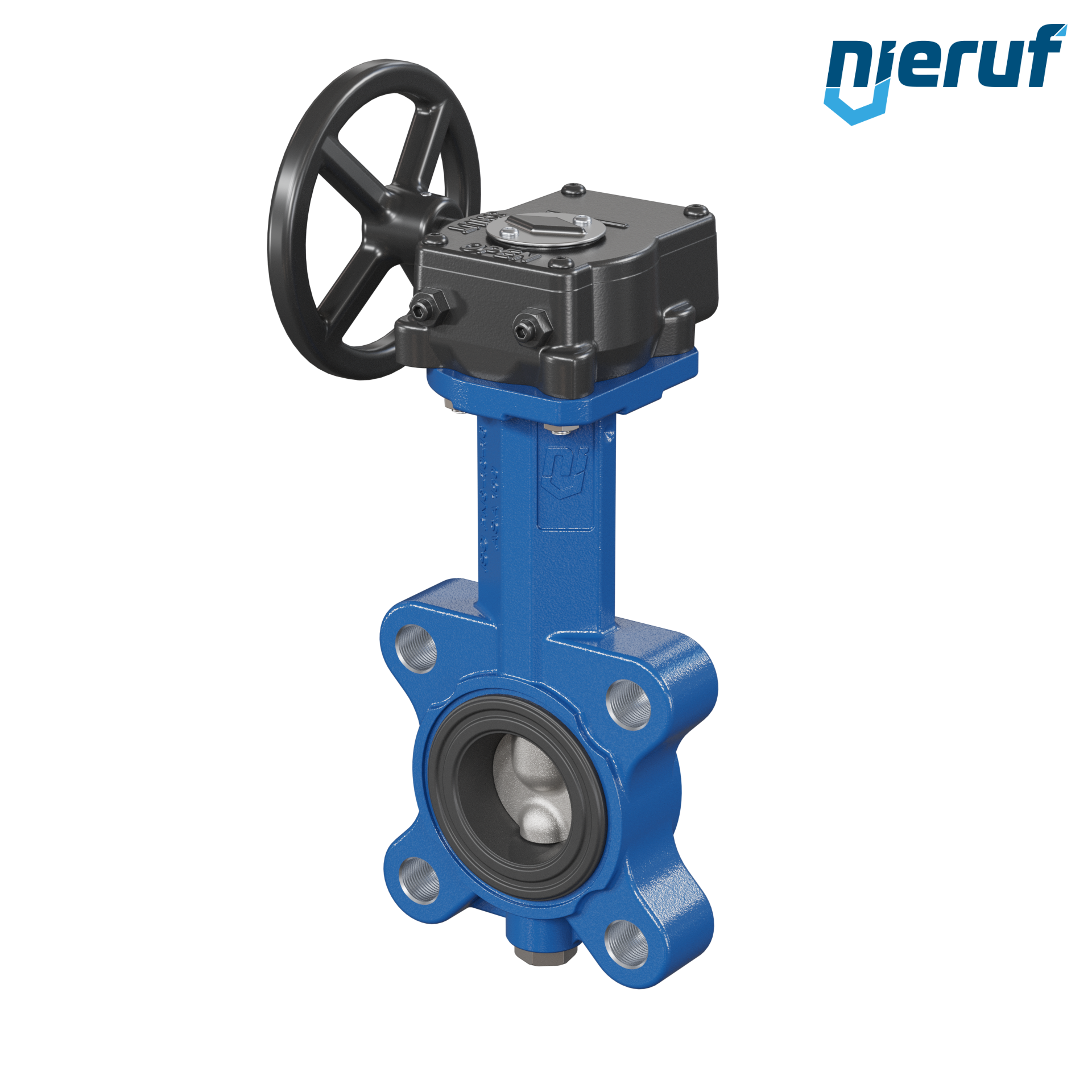 valvola a farfalla AK02 DN 40 PN10-PN16 DVGW-acqua potabile volantino