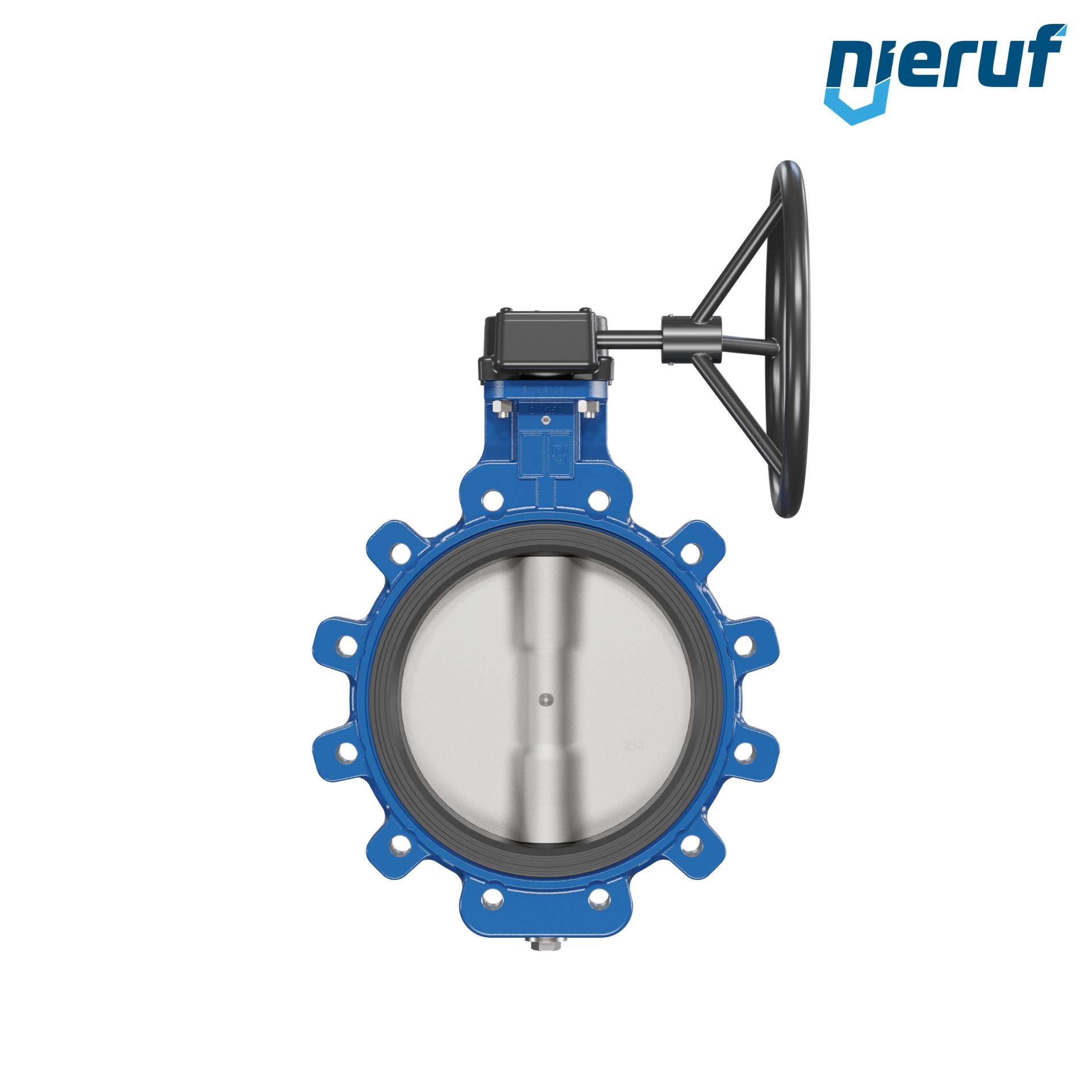valvola a farfalla AK02 DN 250 PN10 FPM volantino