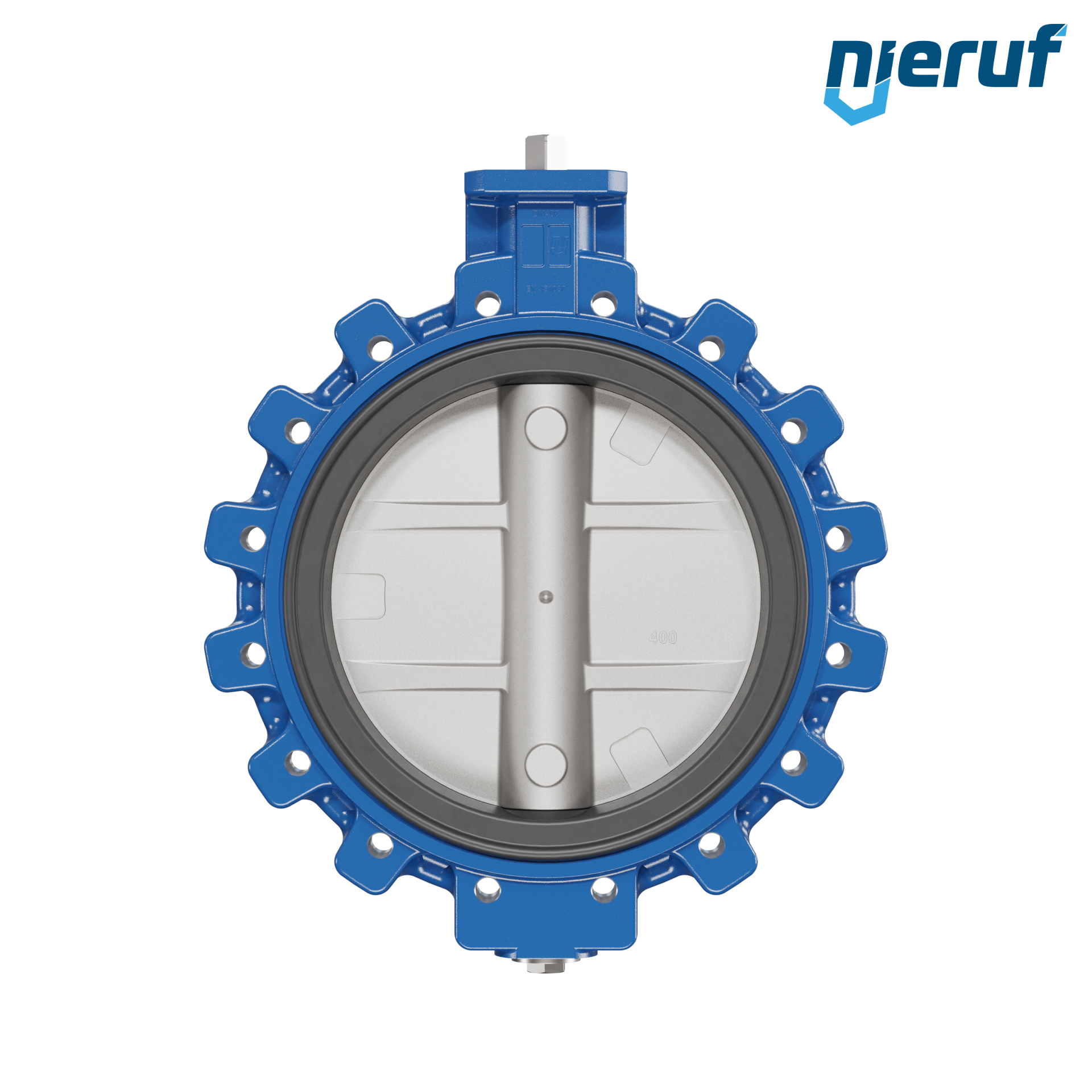 valvola a farfalla AK02 DN 400 PN10 DVGW-gas senza leva