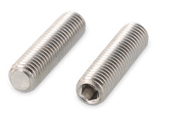 vite filettata senza testa M05x20 mm acciaio inossidabile A2