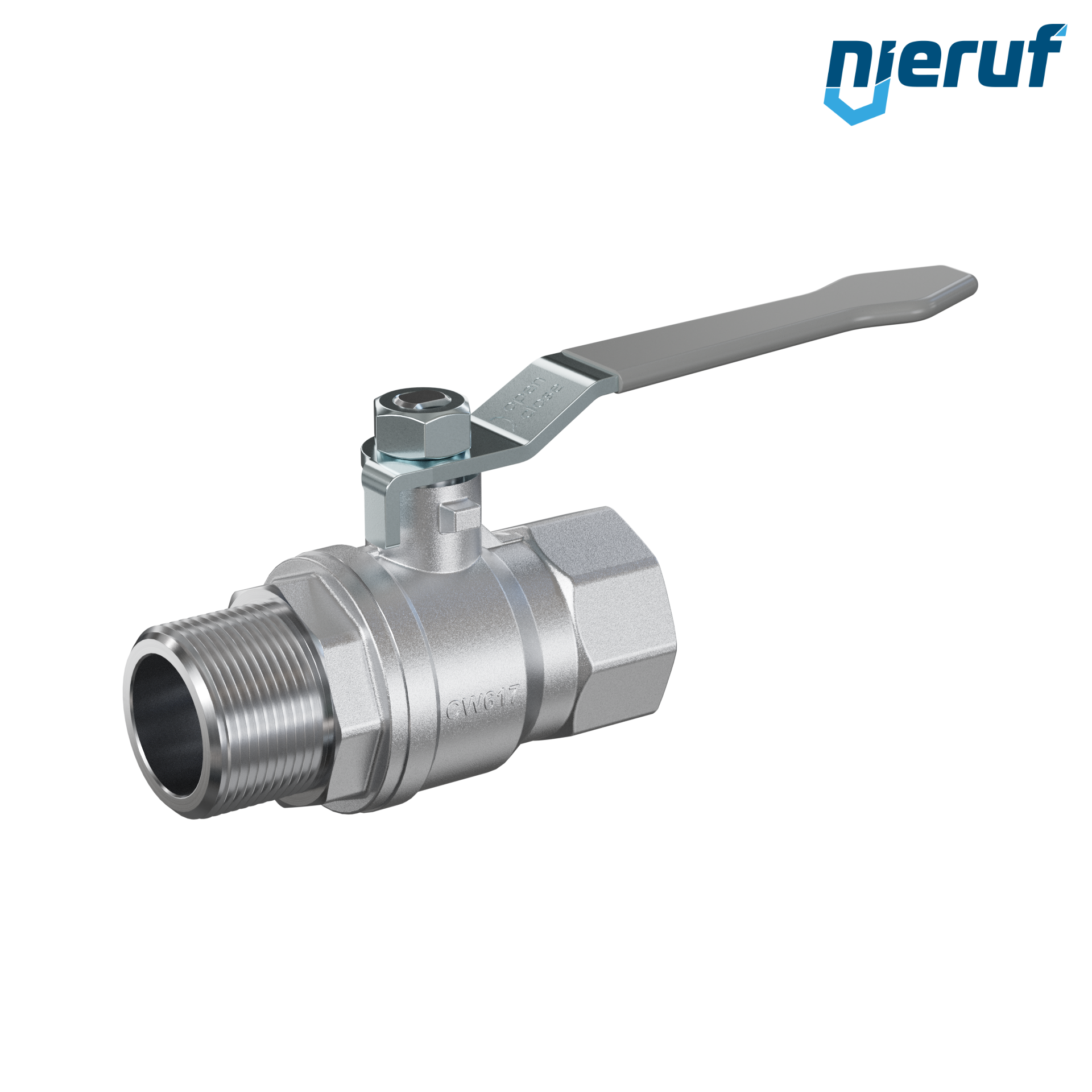 valvola a sfera in ottone DN25 - 1" pollici GK02 Innen-/insengewinde