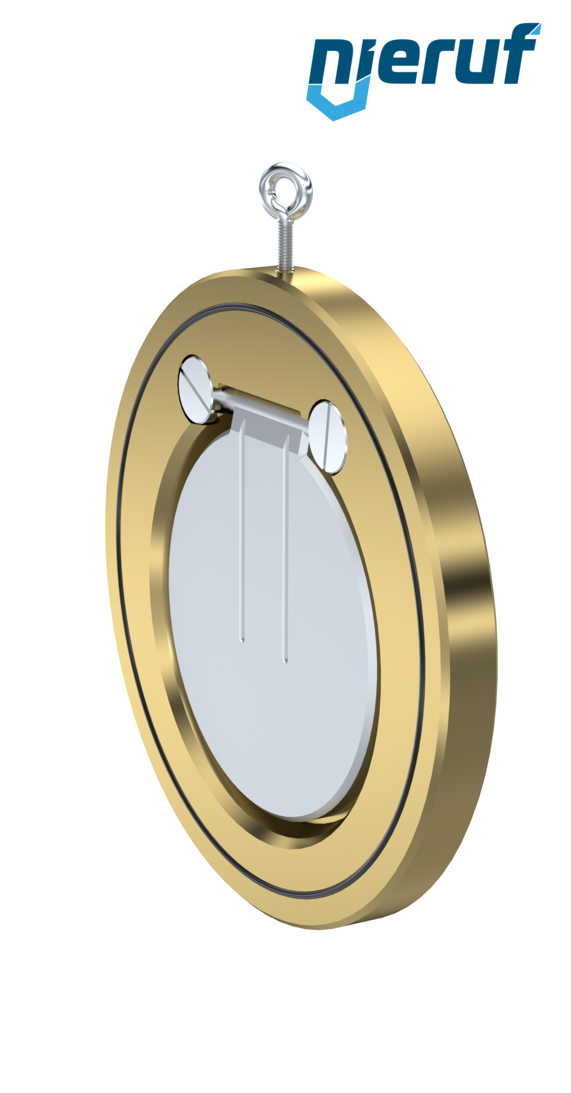 valvola di ritegno a clapet tipo wafer DN150 ZR09 alluminio-bronzo 2.0975 / C958 NBR