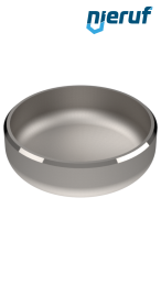 fondo bombato DN150 168,3 mm x 3,0 mm acciaio inossidabile 1.4541 simile a  DIN 28011