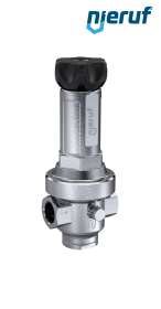 regolatore di pressione di precisione 3/4" pollici DM15 acciaio inossidabile FKM 0.5 - 15.0 bar