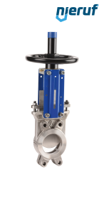 valvola a ghigliottina DN 250 SR03 EPDM manovella / volante valvola a ghigliottina DN 250 SR03 EPDM manovella / volante