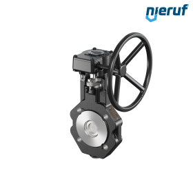valvola a farfalla doppio eccentrico AK12 DN 50 PN10-40 volantino valvola a farfalla doppio eccentrico AK12 DN 50 PN10-40 volantino