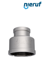 manicotto ridotto 1" x 1/2" pollici filettatura interna acciaio inossidabile 316