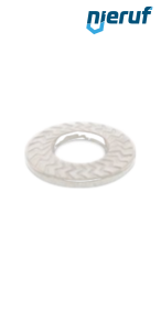 rondella di bloccaggio M08 acciaio inossidabile A2