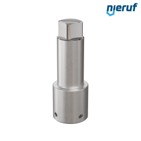 estensione del mandrino lunghezza del mozzo 100 mm quadrato 22mm AD02 acciaio inossidabile estensione del mandrino lunghezza del mozzo 100 mm quadrato 22mm AD02 acciaio inossidabile