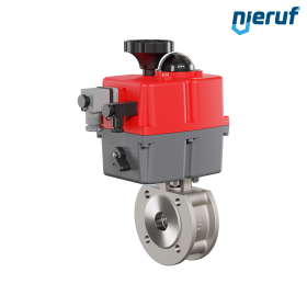 valvola a sfera flangiata dal design compatto DN25 EK07 24-240V
