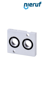 Piastra filettata 1/4" di pollice in alluminio Piastra filettata 1/4" di pollice in alluminio